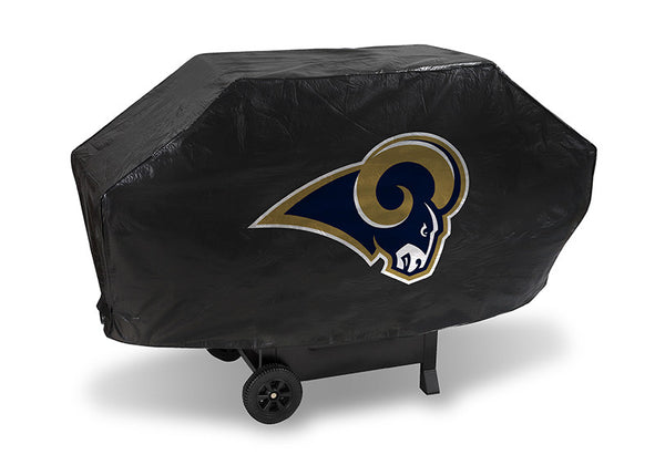 St Louis Rams Deluxe Barbaque Grill Cover - Sports Nut Emporium