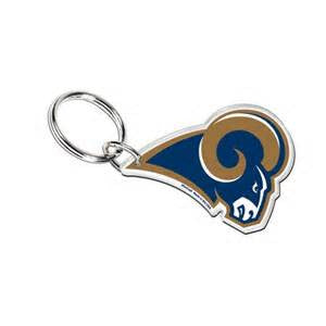 St Louis Rams premium acrylic key ring - Sports Nut Emporium