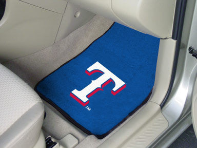 Texas Rangers carpet car mat - Sports Nut Emporium