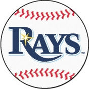 Tampa Bay Rays baseball floor mat - Sports Nut Emporium