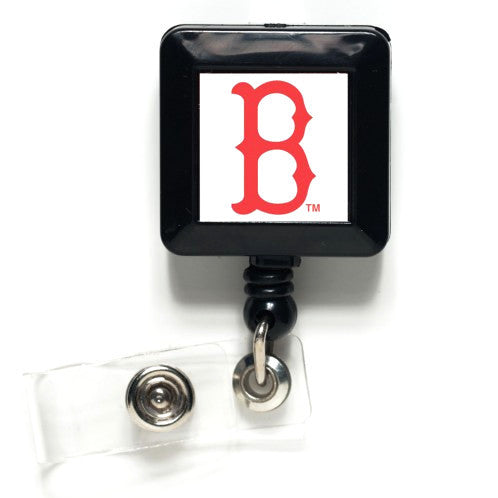 Boston Red Sox Retractable Badge /id  Holder - Sports Nut Emporium