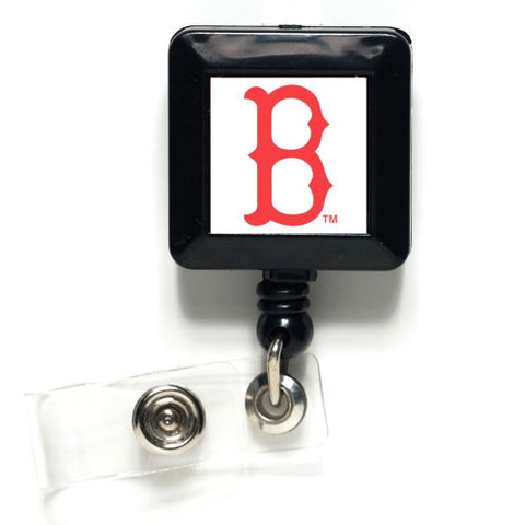 Boston Red Sox Retractable Badge /id  Holder - Sports Nut Emporium