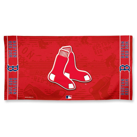 Boston Red Sox Fiber Beach Towel 30" x 60" - Sports Nut Emporium