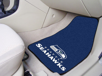 Seattle Seahawks carpet car mat - Sports Nut Emporium