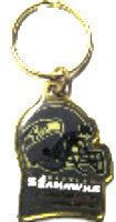Seattle Seahawks brass key ring - Sports Nut Emporium