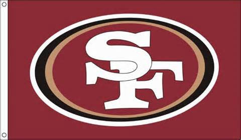 San Fransisco 49ers 3x5 team banner flag - Sports Nut Emporium