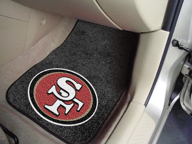San Fransisco 49ers carpet car mat - Sports Nut Emporium
