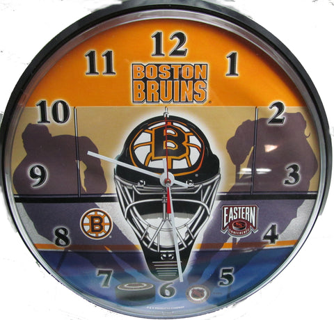 Boston Bruins Round wall Clock - Sports Nut Emporium
