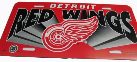 Detroit Redwings License plate - Sports Nut Emporium