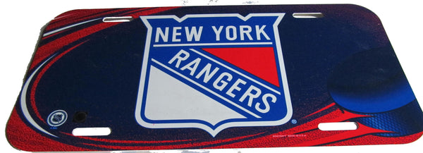 New York Rangers license plate - Sports Nut Emporium