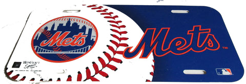 New York Mets license plate - Sports Nut Emporium