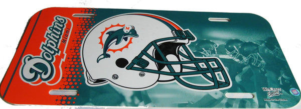 Miami Dolphins license plate - Sports Nut Emporium
