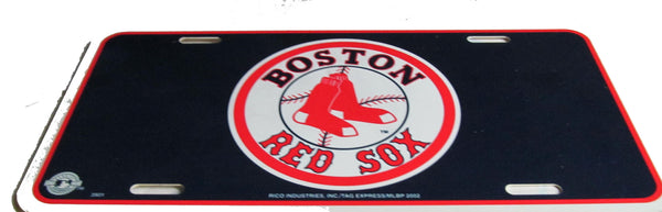 Boston Red Sox license plate - Sports Nut Emporium