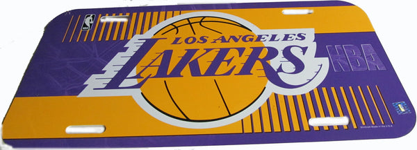 Los Angeles Lakers license plate - Sports Nut Emporium