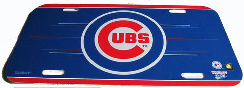 Chicago Cubs license plate - Sports Nut Emporium