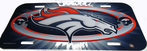 Denver Broncos license plate - Sports Nut Emporium