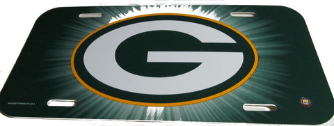 Green Bay Packers license plate - Sports Nut Emporium