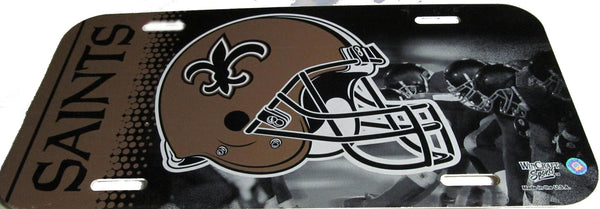 New Orleans  Saints license plate - Sports Nut Emporium