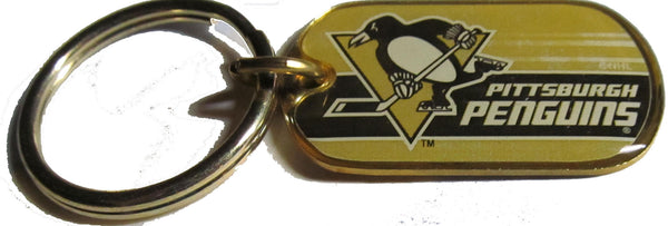Pittsburgh Penguins dog tag key ring - Sports Nut Emporium