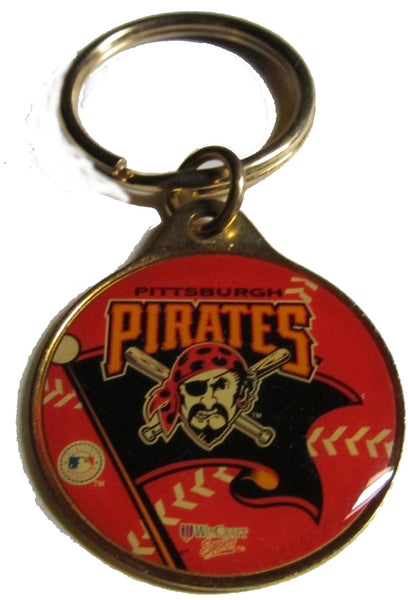 Pittsburgh Pirates brass key ring - Sports Nut Emporium