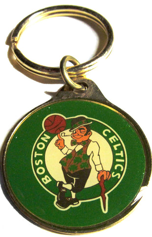 Boston Celtics brass key ring - Sports Nut Emporium