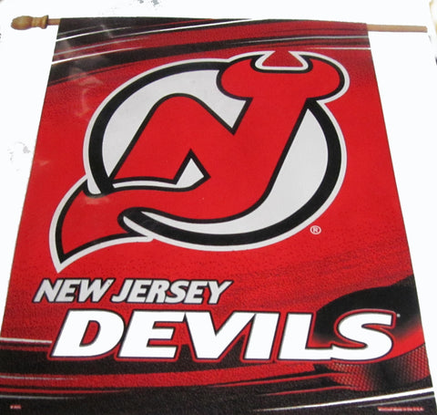New Jersey Devils vertical flag - Sports Nut Emporium