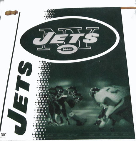 New York Jets vertical flag - Sports Nut Emporium