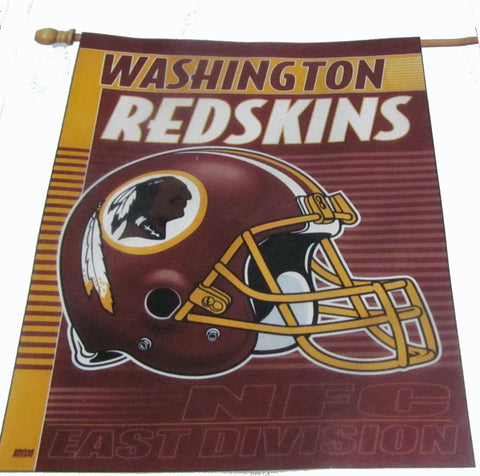 Washington Redskins vertical flag - Sports Nut Emporium