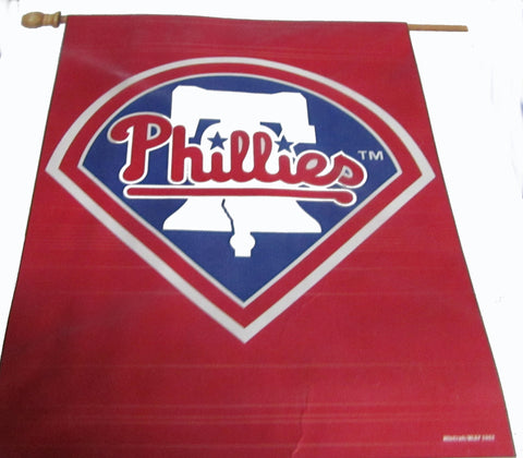Philadelphia Phillies vertical flag - Sports Nut Emporium
