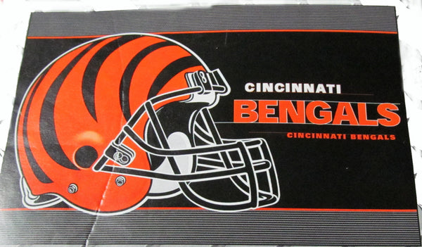 Cincinnati Bengals 24 X 36" welcome mat - Sports Nut Emporium
