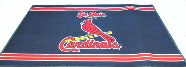 St Louis Cardinals 24 X 36" welcome mat - Sports Nut Emporium