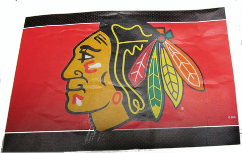 Chicago Blackhawks 24 X 36" welcome mat - Sports Nut Emporium