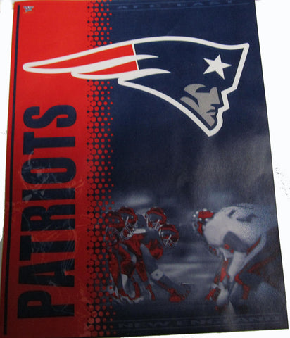 New England Patriots vertical banner - Sports Nut Emporium