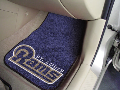 St Louis Rams carpet car mat - Sports Nut Emporium
