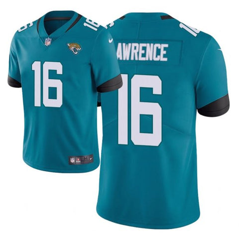 Jacksonville Jaguars Trevor Lawrence Men's   Teal 2021 NFL Draft First Round Pick Game Jersey