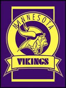 Minnesota Vikings 60x50"  blanket/throw - Sports Nut Emporium
