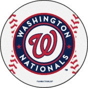 Washington Nationals baseball floor mat - Sports Nut Emporium