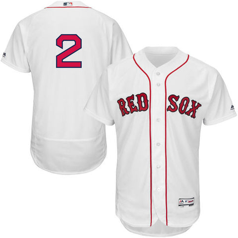 Xander Bogaerts Boston Red Sox White Cool Base Jersey - Sports Nut Emporium