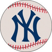 New York Yankess baseball floor mat - Sports Nut Emporium