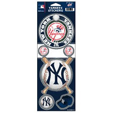 New York Yankees die cut stickers - Sports Nut Emporium