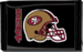 San Fransisco 49ers nylon wallet - Sports Nut Emporium