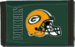 Green Bay Packers nylon wallet.