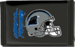 Carolina Panthers nylon wallet - Sports Nut Emporium